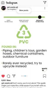Reuse, recycle and reduce