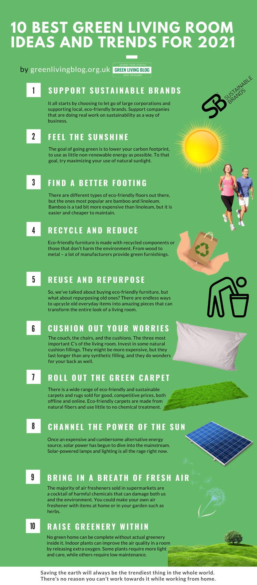 10 Best Green Living Room Ideas And Trends Green Living Blog