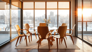 wooden-steam-bent-furniture-for-green-living-room