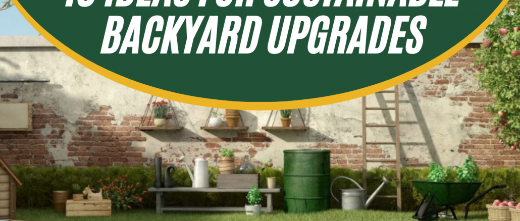 Top 10 Ideas for Sustainable Backyard Upgrades