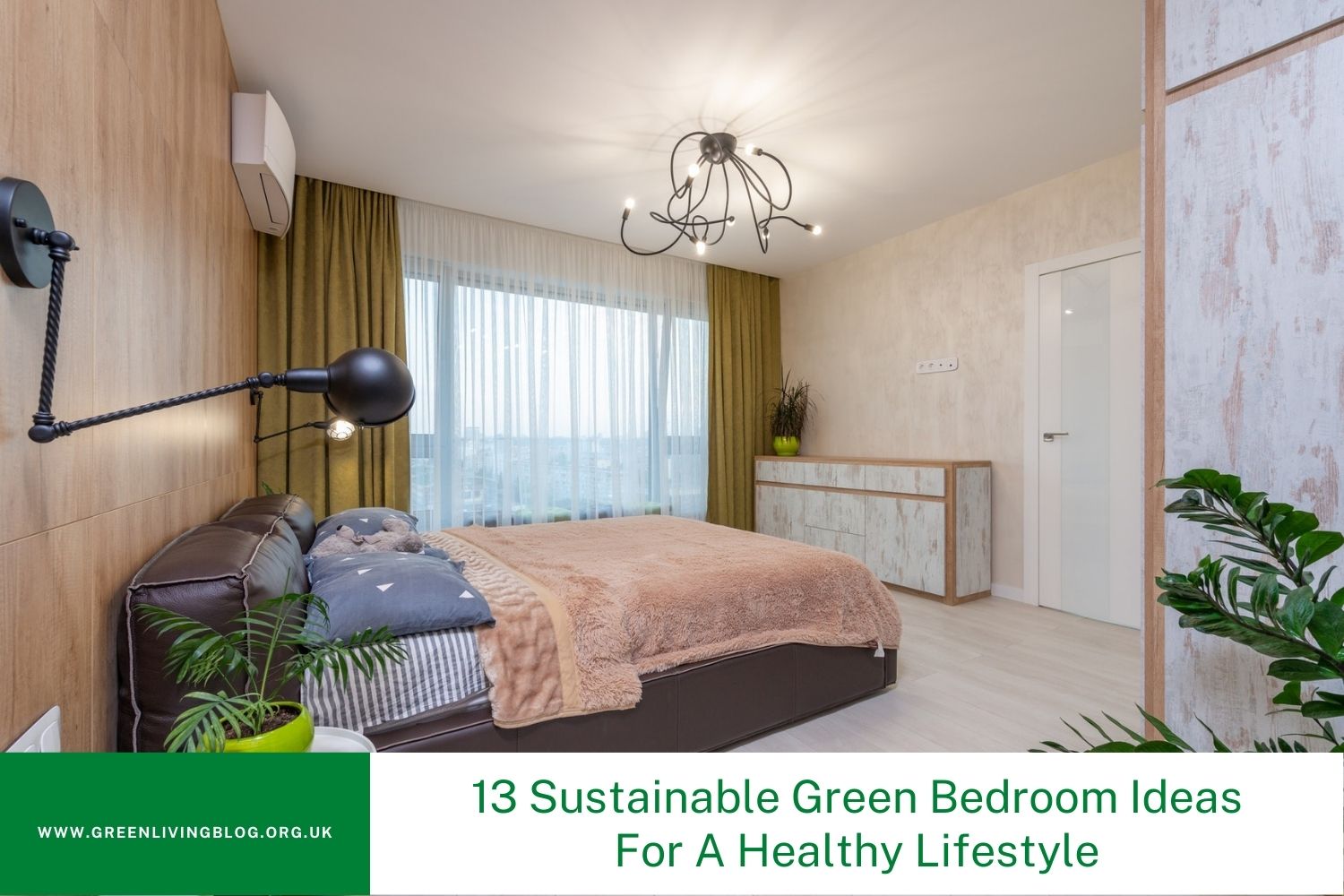 13 Sustainable Green Bedroom Ideas For a Healthy Lifestyle