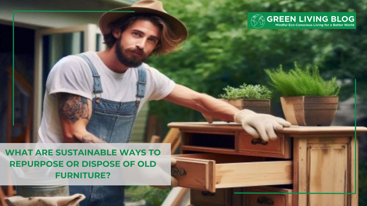 Sustainable Ways to Repurpose or Dispose of Old Furniture?