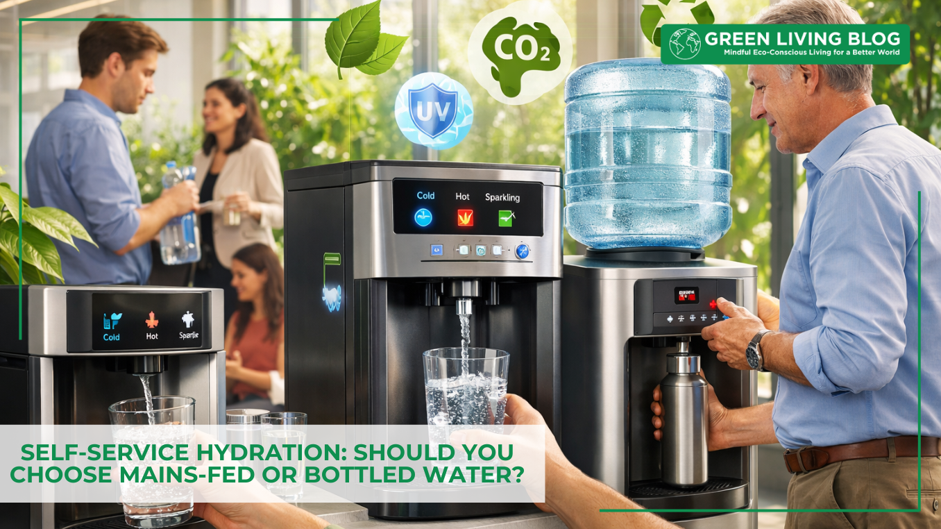 Self-Service Hydration: Should You Choose Mains-Fed or Bottled Water?