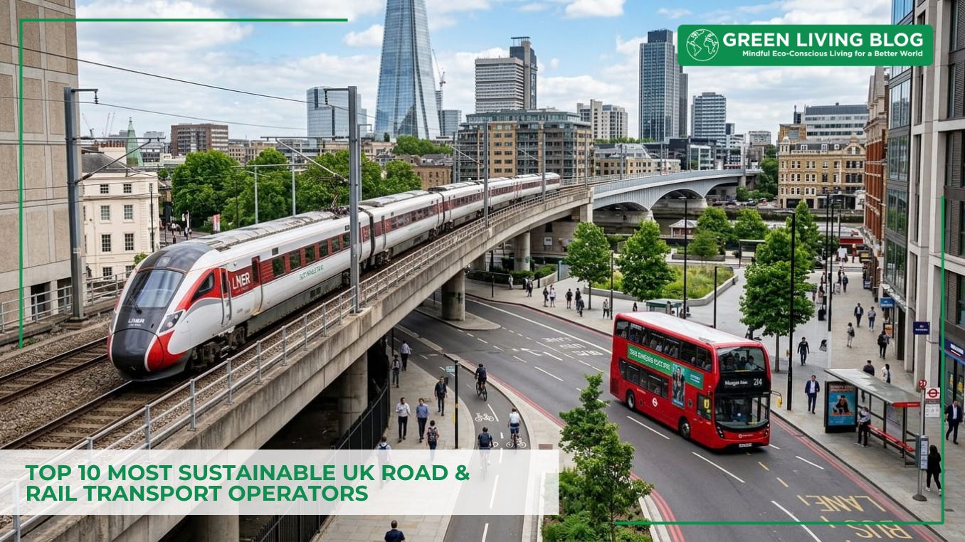 Top 10 Most Sustainable UK Road & Rail Transport Operators