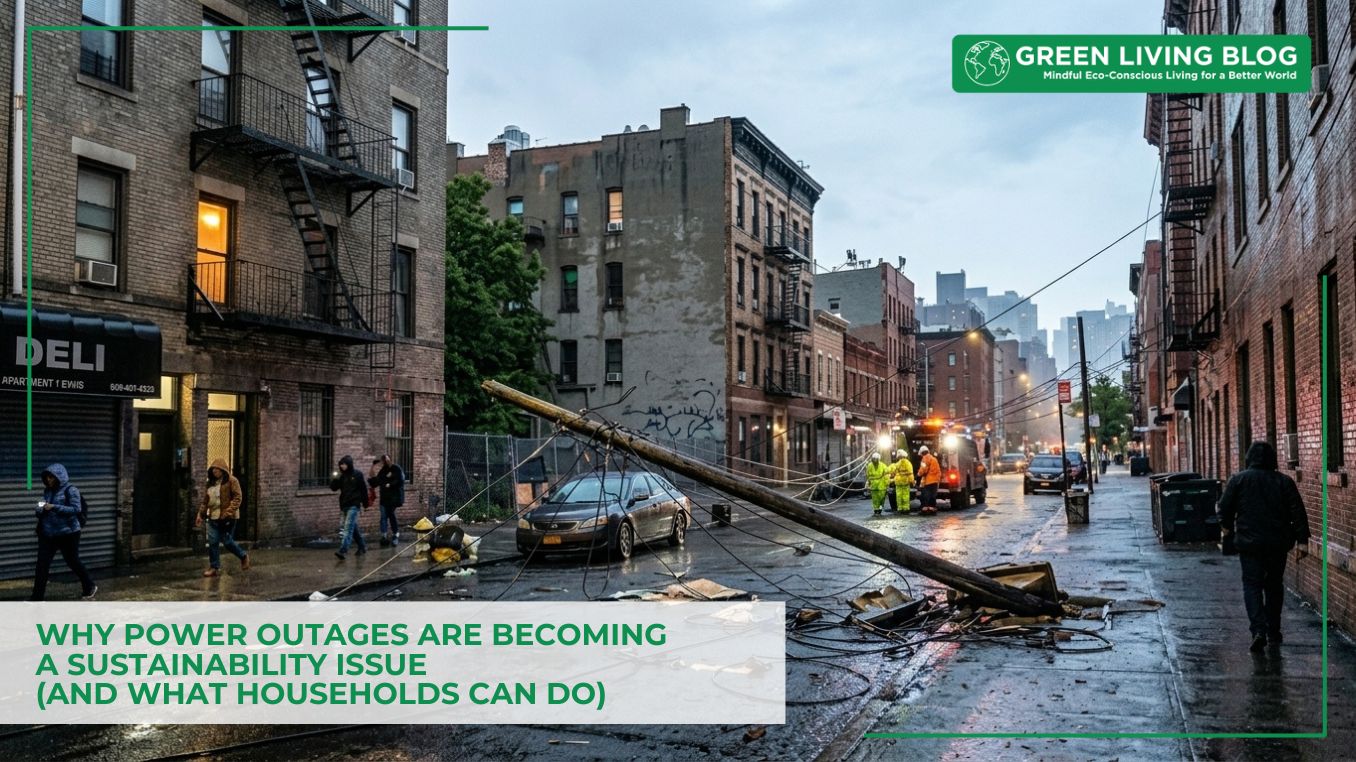 Why Power Outages are Becoming a Sustainability Issue (And What Households Can Do)