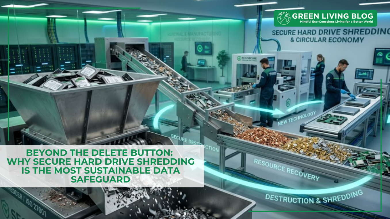 Beyond the Delete Button: Why Secure Hard Drive Shredding is the most Sustainable Data Safeguard