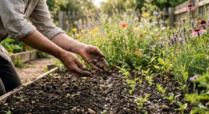 hands-scattering-wildflower-seed-balls-into-soil