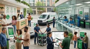 people-using-trade-in-kiosks-electronics-collection-bins-and-refurbishment-centres