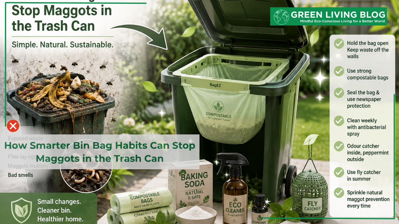 How Smarter Bin Bag Habits Can Stop Maggots in the Trash Can